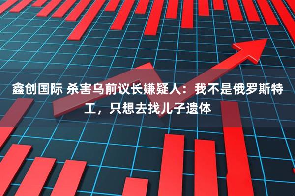鑫创国际 杀害乌前议长嫌疑人：我不是俄罗斯特工，只想去找儿子遗体